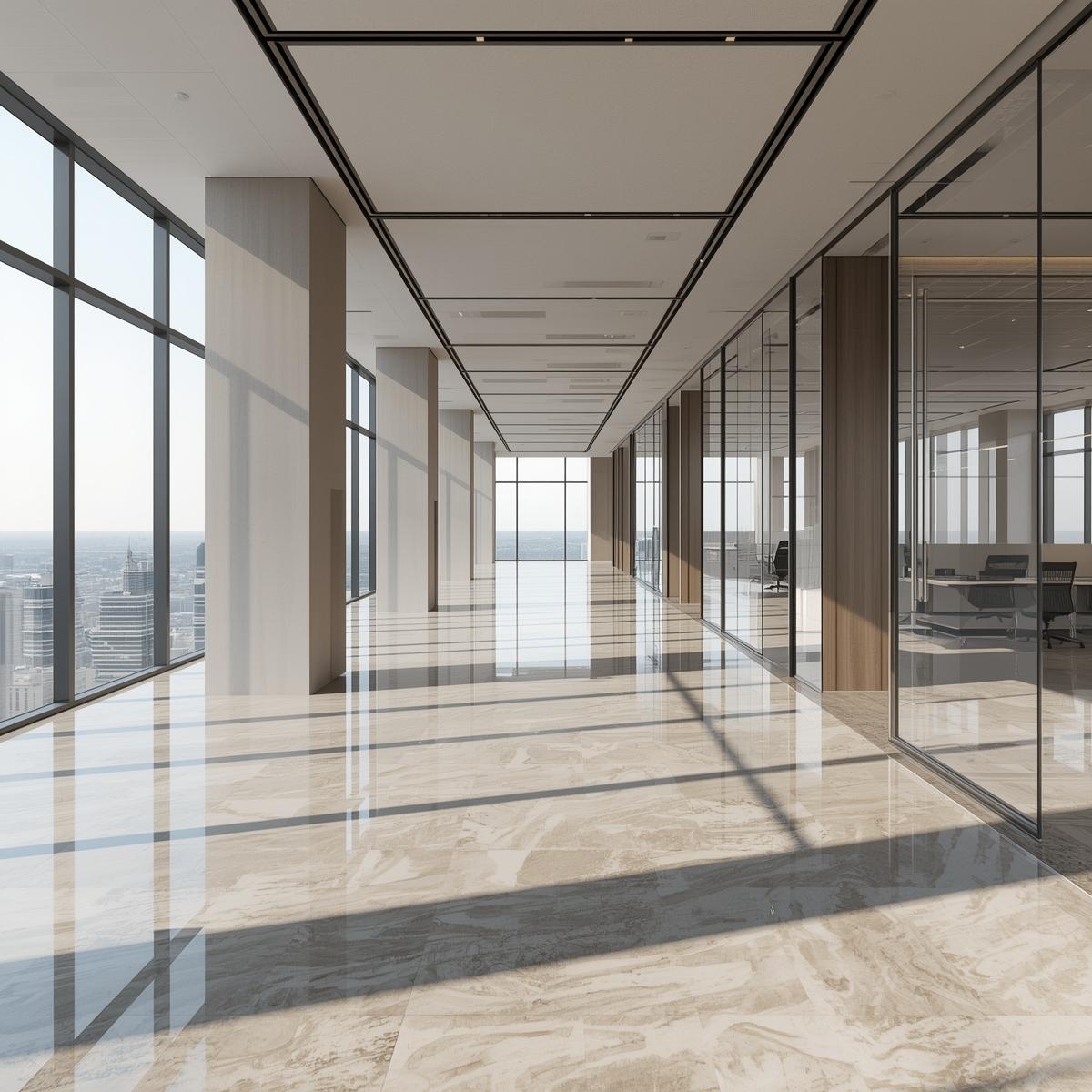 Modern Marble Staircase